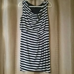 Fitted striped dress